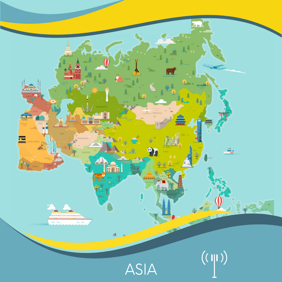 eSIM for Asia